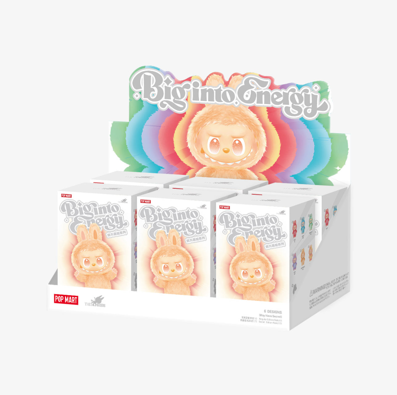 THE MONSTERS - Big into Energy Series-Vinyl Plush Pendant Blind Box