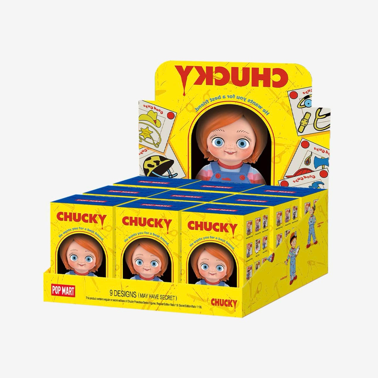 Chucky Franchise Series Figures