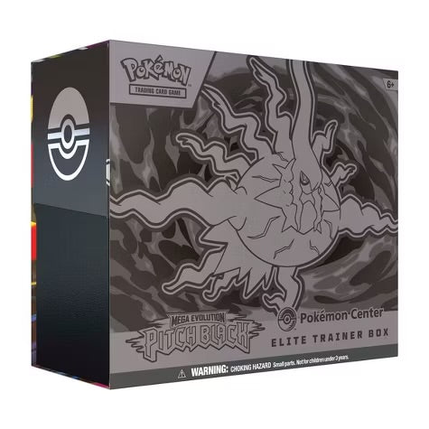 Pokémon TCG: Mega Evolution-Pitch Black Pokémon Center Elite Trainer Box