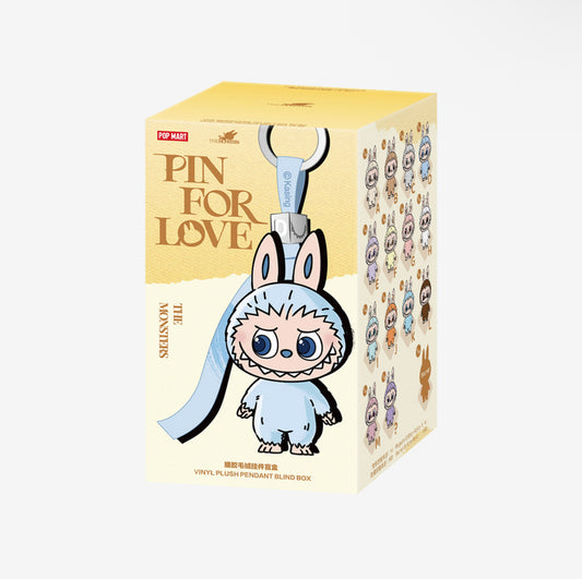 THE MONSTERS Pin for Love Series-Vinyl
Plush Pendant Blind Box (A-M)