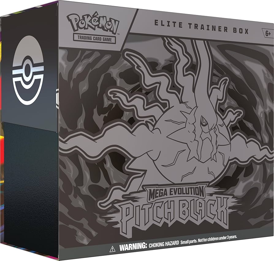 Pokémon TCG: Mega Evolution-Pitch Black Pokémon Center Elite Trainer Box
