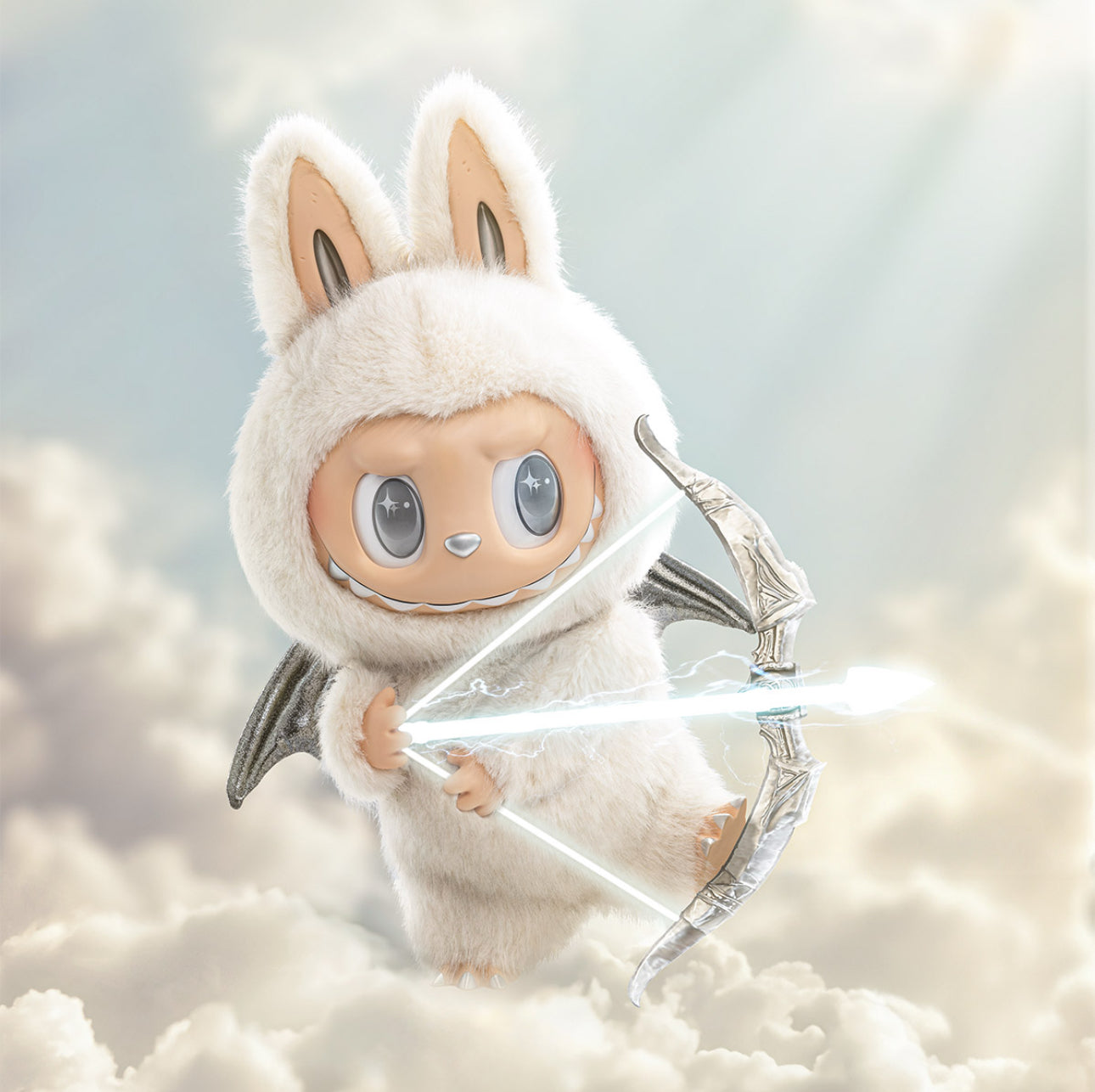 THE MONSTERS - ANGEL IN CLOUDS Vinyl Face Doll POP MART Zimomo