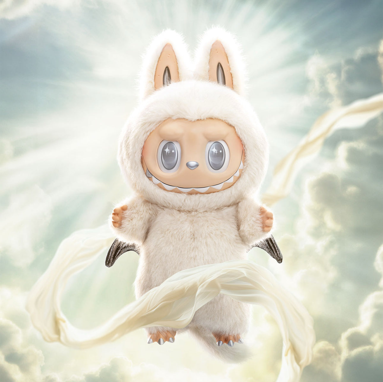 THE MONSTERS - ANGEL IN CLOUDS Vinyl Face Doll POP MART Zimomo