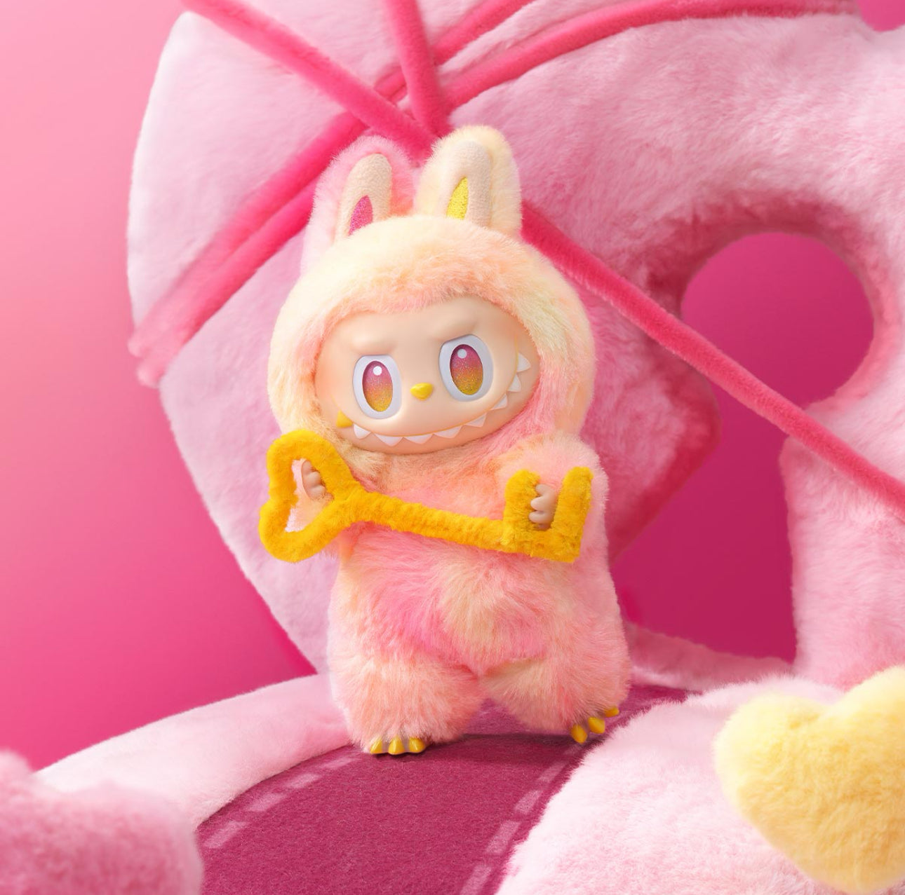 POP MART Labubu THE MONSTERS Big into Energy Series-Vinyl Plush Pendant Blind Box