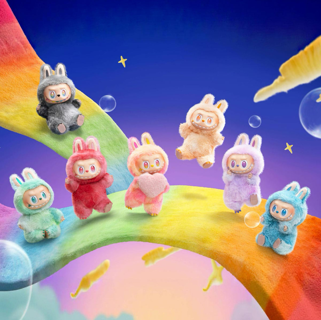 POP MART Labubu THE MONSTERS Big into Energy Series-Vinyl Plush Pendant Blind Box