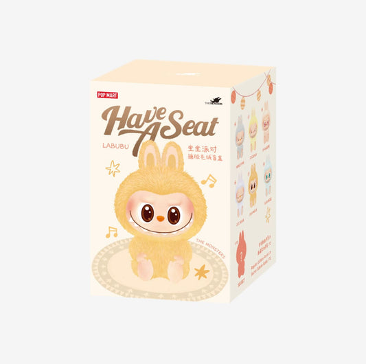 THE MONSTERS - Have a Seat Vinyl Plush Blind Box POP MART Labubu
